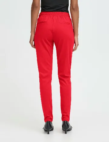 Pantaloni Ichi, rosu