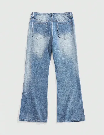 Blugi Romwe, albastru