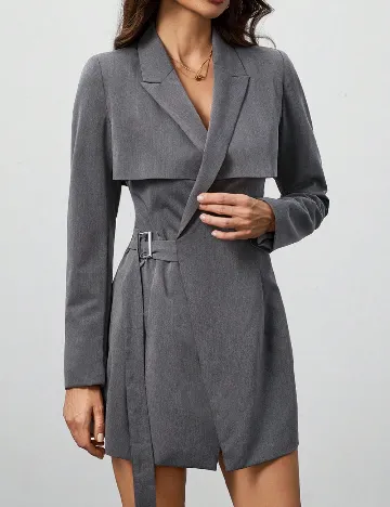 Rochie scurta SHEIN, gri