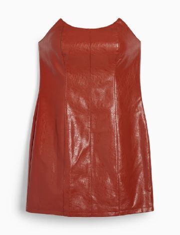 Rochie scurta C&A, caramiziu