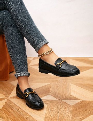 Mocasini SHEIN, negru