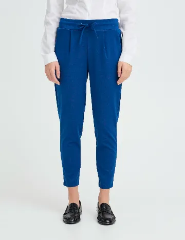 Pantaloni Ichi, albastru