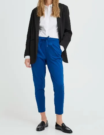 Pantaloni Ichi, albastru