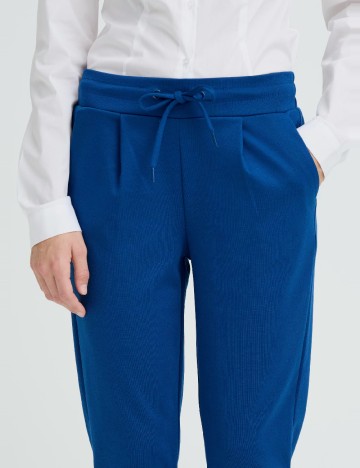 Pantaloni Ichi, albastru