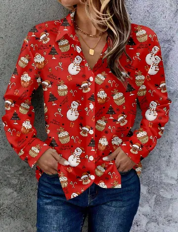 Camasa Emery Rose, rosu