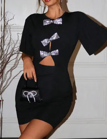 Rochie scurta SHEIN, negru