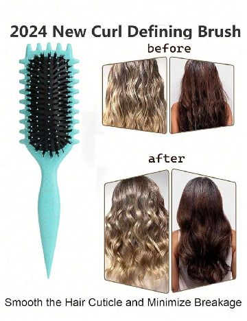 Perie de par SHEIN, turcoaz