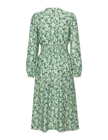 Rochie medie Ichi, verde