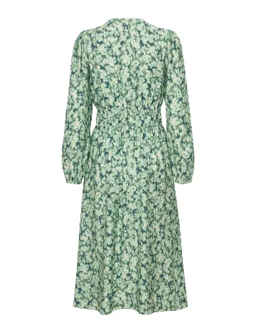 Rochie medie Ichi, verde