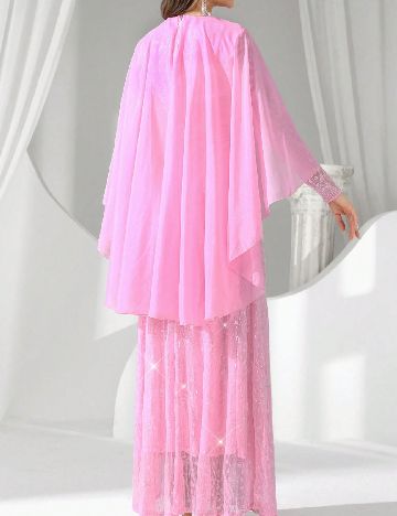 Rochie lunga SHEIN, roz