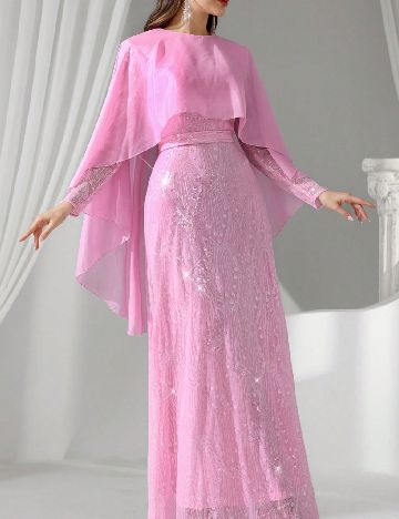 Rochie lunga SHEIN, roz