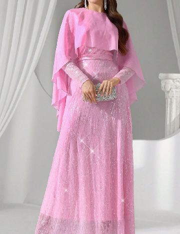 Rochie lunga SHEIN, roz