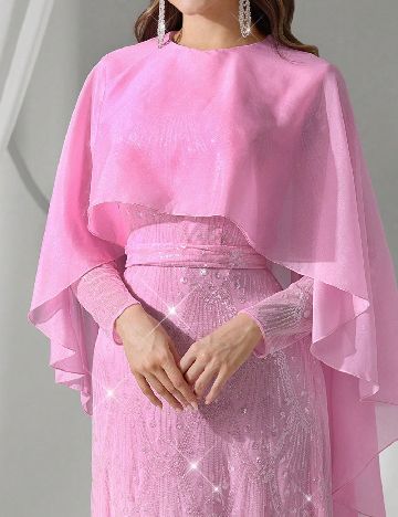 Rochie lunga SHEIN, roz