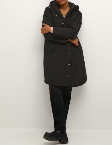 Geaca impermeabila Kaffe, negru