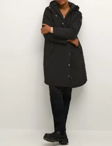 Geaca impermeabila Kaffe, negru