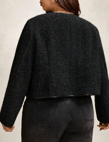 Jacheta SHEIN CURVE, negru