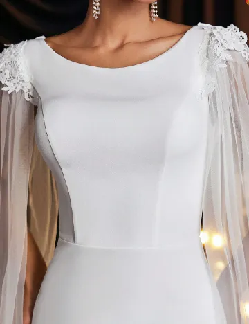 Rochie lunga SHEIN, alb