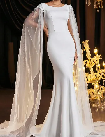 Rochie lunga SHEIN, alb