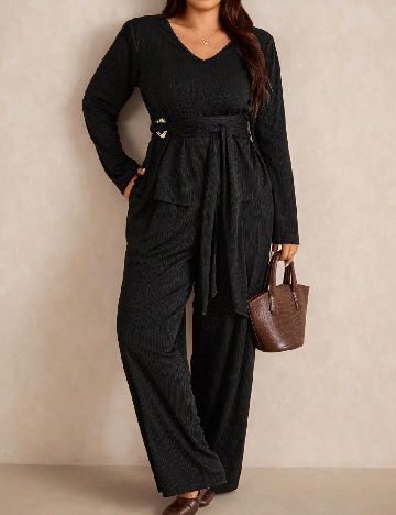 Compleu SHEIN CURVE, negru