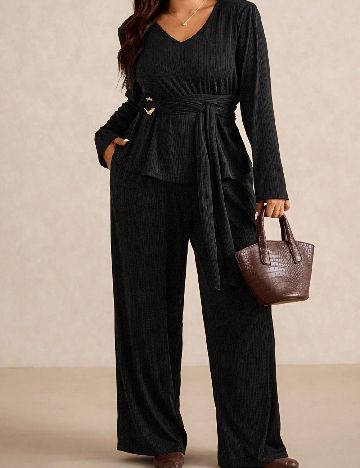 Compleu SHEIN CURVE, negru