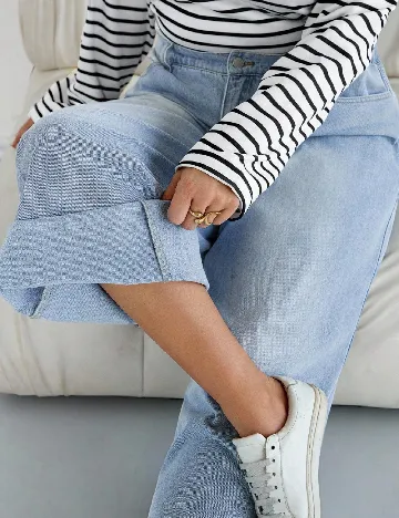 Blugi SHEIN CURVE, albastru