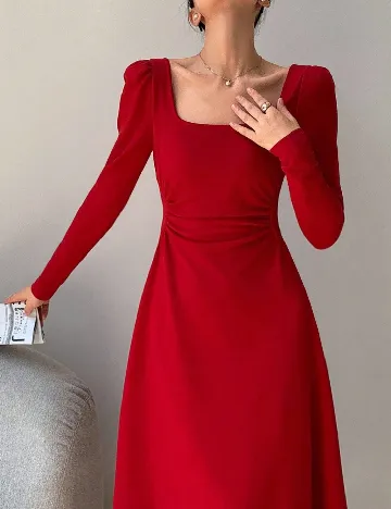 Rochie lunga SHEIN, rosu