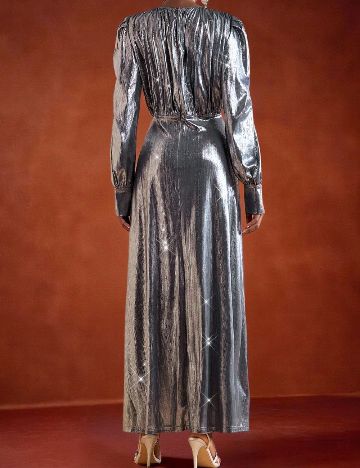 Rochie lunga SHEIN, argintiu