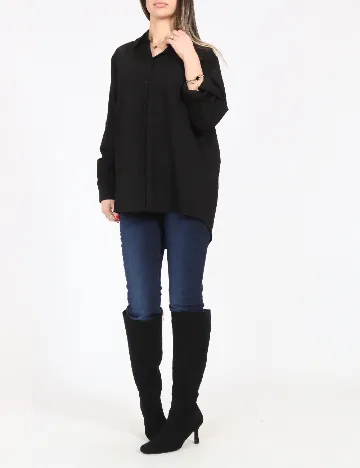 Camasa Fransa, negru