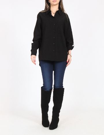 Camasa Fransa, negru