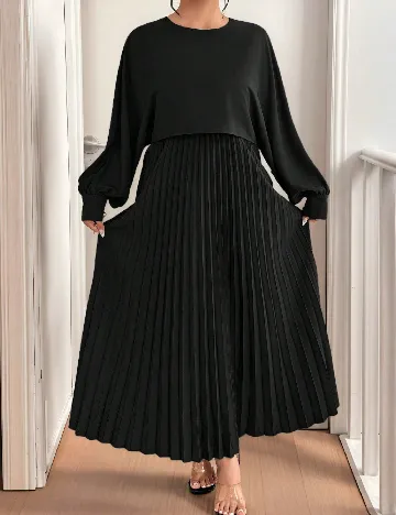 Rochie lunga SHEIN CURVE, negru