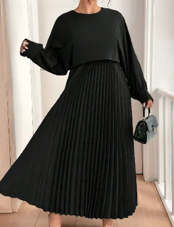 Rochie lunga SHEIN CURVE, negru