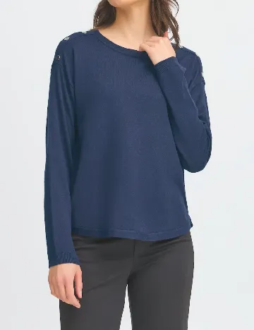 Bluza Fransa, albastru