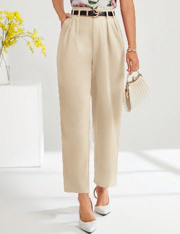 Pantaloni SHEIN, crem