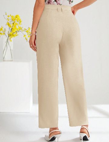 Pantaloni SHEIN, crem