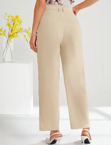 Pantaloni SHEIN, crem