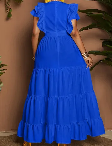 Rochie lunga SHEIN CURVE, albastru