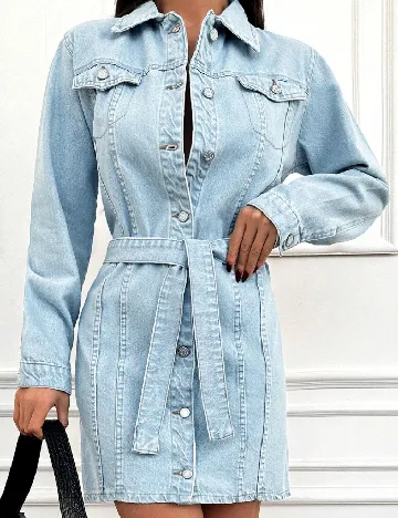 Rochie scurta SHEIN, albastru