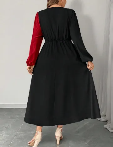 Rochie lunga SHEIN CURVE, mix culori