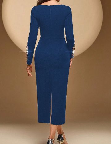 Rochie medie SHEIN, albastru