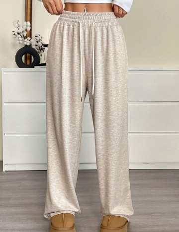 Pantaloni SHEIN, crem