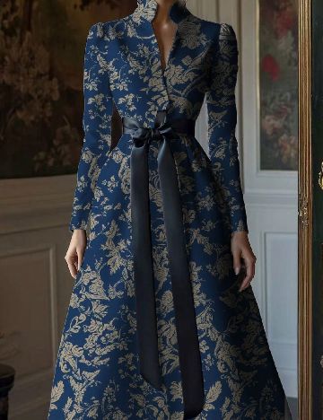 Rochie lunga SHEIN, bleumarin