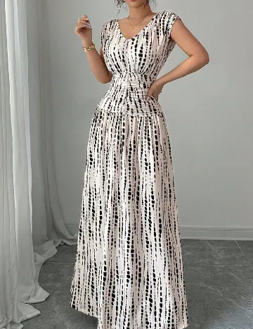 Rochie lunga SHEIN, ecru