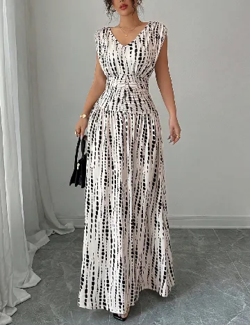 Rochie lunga SHEIN, ecru