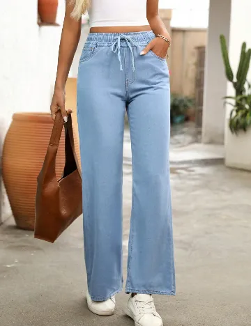 Blugi SHEIN CURVE, albastru