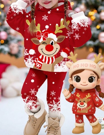 Trening Shein Kids, rosu