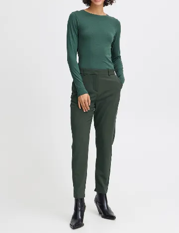 Pantaloni b.young, verde