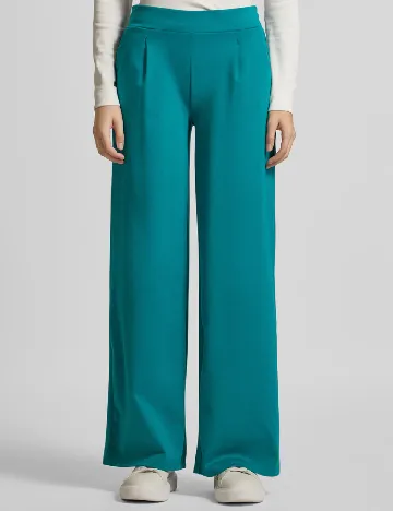 Pantaloni Ichi, albastru