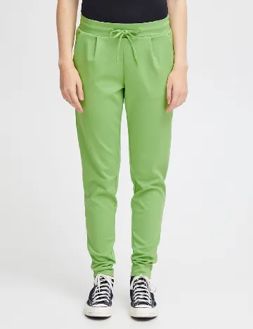 Pantaloni Ichi, verde