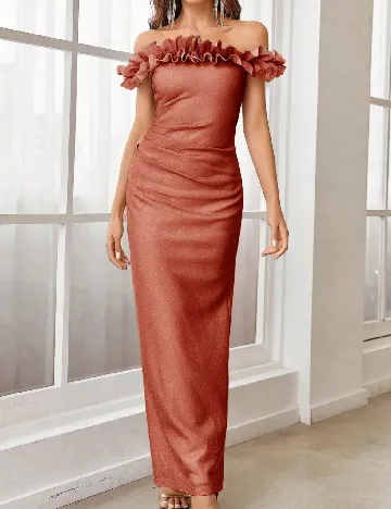 Rochie lunga SHEIN, rosu