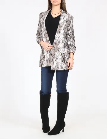 Blazer C&A, imprimeu sarpe